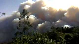 preview picture of video 'Incêndio nas Serras da Madeira 2010'