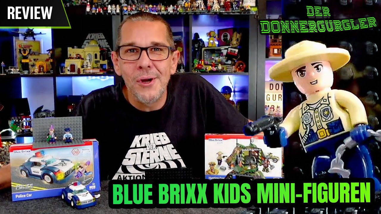 Die Blue Brixx Kids Minifiguren - Die 1. deutsche Lego Minifiguren Alternative - bluebrixx Kids