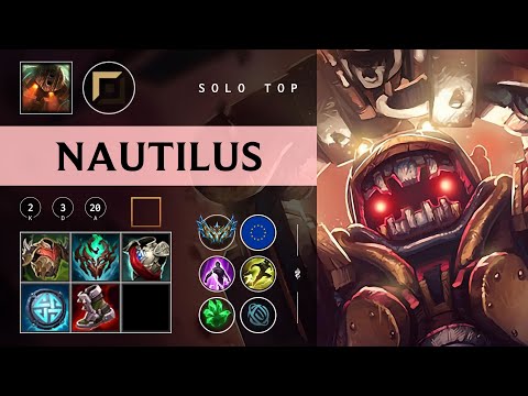 Nautilus Top vs Fiora - EUW Challenger Patch 26.02