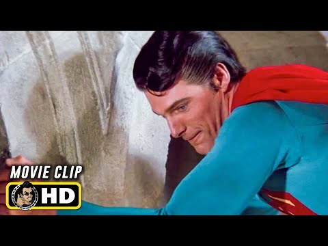 SUPERMAN III Clip - "Leaning Tower of Pisa" (1983) Christopher Reeve
