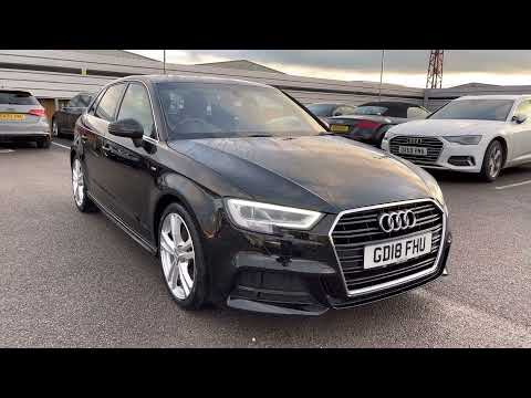 Approved Used Audi A3 Sportback S Line 2.0 TFSI - Crewe Audi
