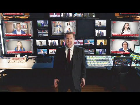 James Corden Does ‘Les Miserables’ Parody for Trump’s Last Day