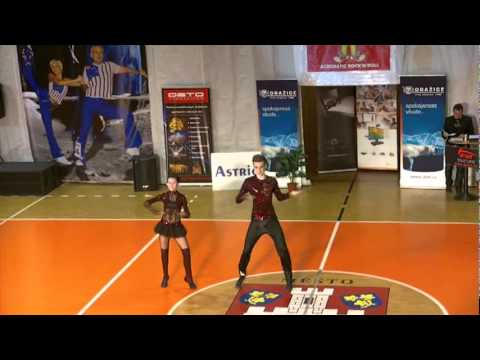 Jakubec Jiří a Zunová Nikola - Dražice Cup 2012 - 1. místo