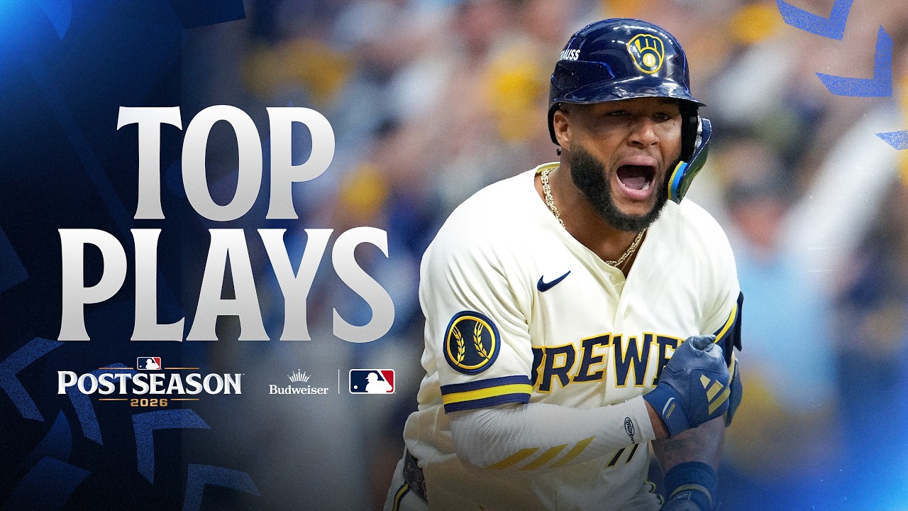 TOP 15 PLAYS of the DS round of the MLB Postseason! (Jackson Chourio's EPIC walk-off and MORE!)