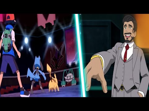 Ash VS Presidente Rose - Pokemon Viajes  Batalla Sub Español Latino