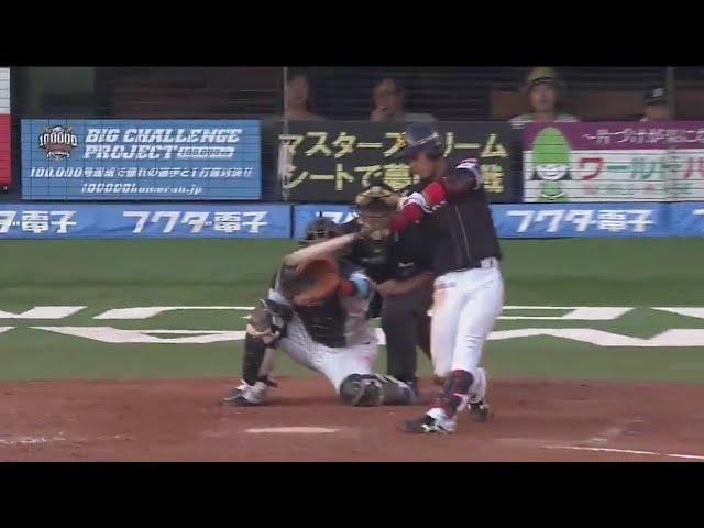 【9回表】今日4打点の大活躍!! ホークス・今宮の13号2ランで相手を突き放す!! 2017/9/10 M-H