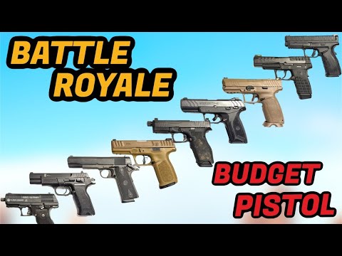 What’s BEST Under $250 ? - Durability & Accuracy Testing The Cheapest Pistols