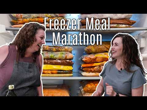 70 Freezer Meals Mega Marathon Meal Prep | ALL NEW RECIPES