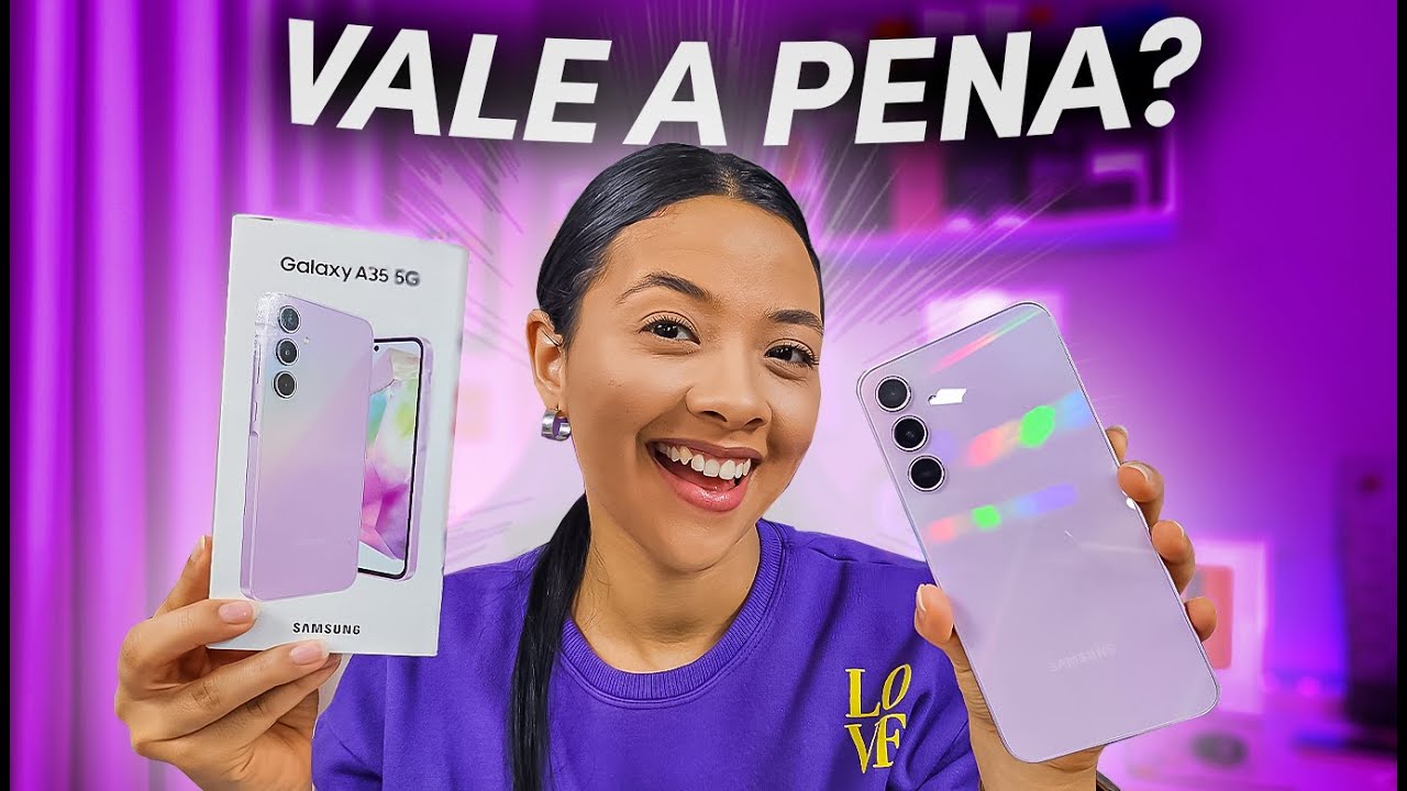 🔥GALAXY A35 O SMARTPHONE MAIS BARATO E COMPLETO DA SAMSUNG EM 2024? review com teste de câmera