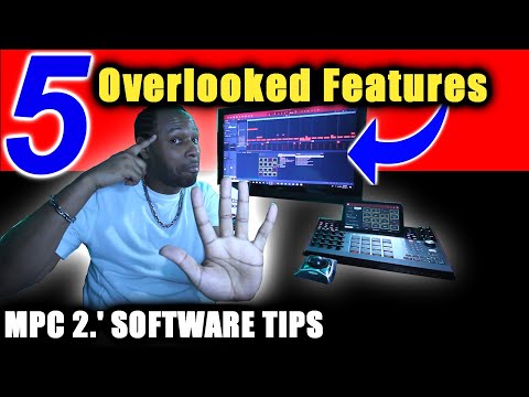 MPC 2 SOFTWARE TIPS (Overlooked features for beginners) MPC X, MPC One, MPC Live 2