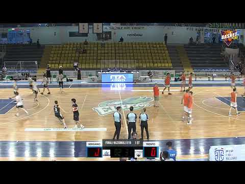 BLUOROBICA BERGAMO vs AQUILA BASKET TRENTO (Finali Nazionali UNDER 19 M - GIRONE D - gara 3)