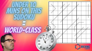 Under 10 Mins On This Sudoku = World Class