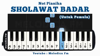 Download lagu Sholawat Badar | Not Pianika   MIDI  mp3
