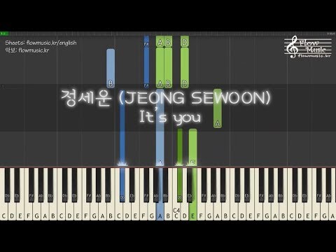 [김비서가 왜 그럴까 / What's Wrong with Secretary Kim OST] 정세운 (JEONG SEWOON) - It’s you  Piano Tutorial
