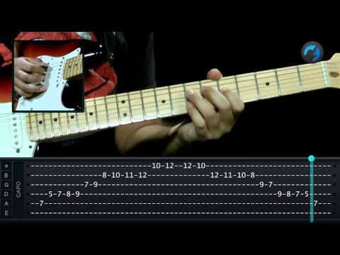 Penta Blues Maior e Menor - (como tocar - aula de guitarra)