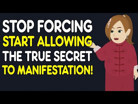 Stop Forcing, Start Allowing – The True Secret to Manifestation! 💫 Abraham Hicks 2025