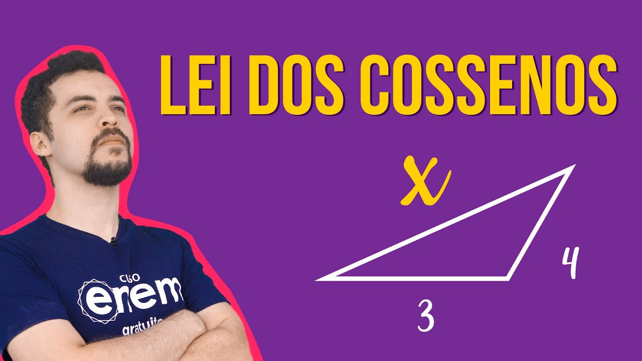 LEI DOS COSSENOS: Fórmula, como usar e exercícios resolvidos | RESUMO DE MATEMÁTICA PARA O ENEM