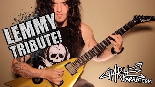 A Lemmy / Motorhead tribute guitar solo - MEAN MACHINE cover