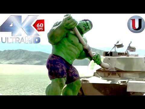 Hulk 2003 - Hulk vs Tanks - MOVIE CLIP (4K HD)