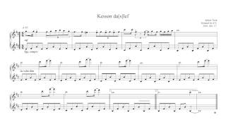 Aphex Twin - Kesson dalef [daslef] sheet music