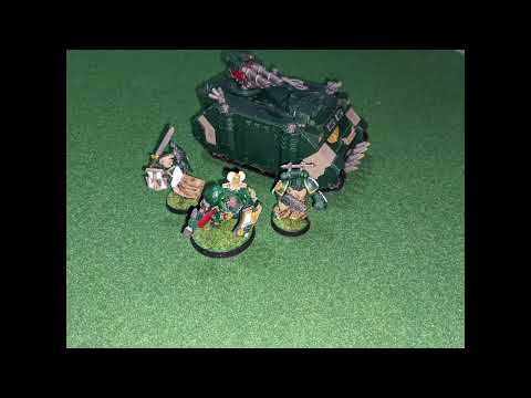 Warhammer 40k A4R Dark Angels vs Tyranids, Necrons, Imperial Guard Proof of Concept Narrative