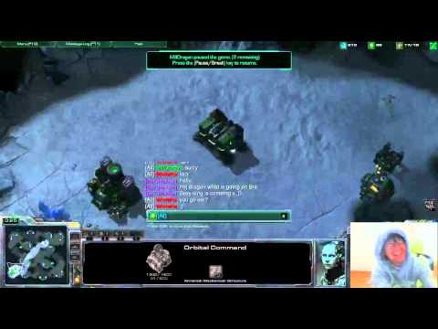 Dragon vs. Real Life Roach - Starcraft 2