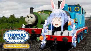 兎田ぺこら - 【きかんしゃ】トーマスガチ初見【ホロライブ/兎田ぺこら】