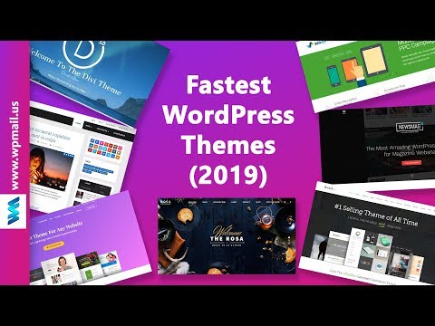 7 Fastest WordPress Themes: The good, bad and ugly (2019)