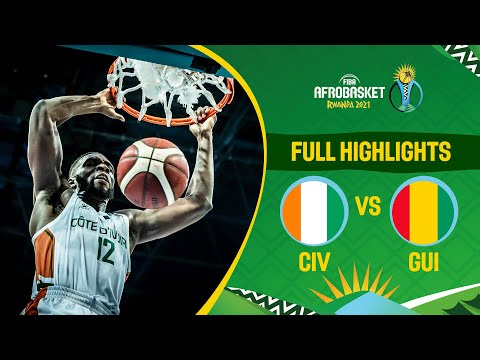 Cote d'Ivoire - Guinea | Game Highlights - FIBA AfroBasket 2021