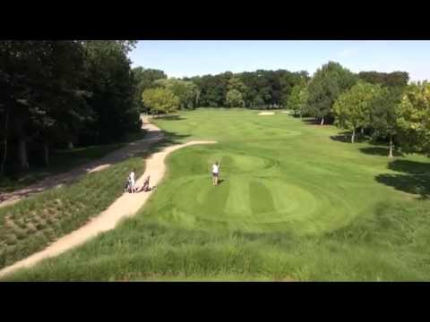 flyover Ternesse Golf & Country Club hole 1