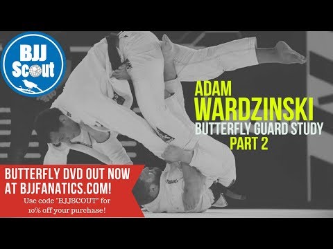 BJJ Scout: Adam  Wardziński Butterfly Guard Study Part 2