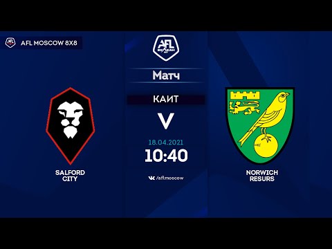 AFL21. England. League One. Day 2. Salford City - Norwich Resurs