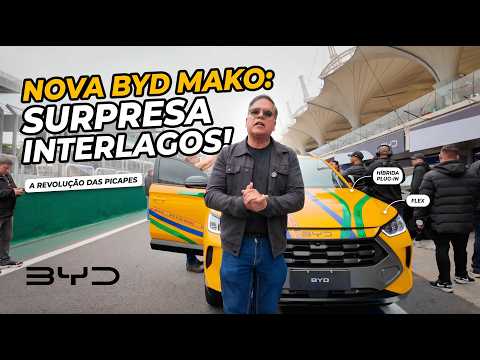 Nova BYD MAKO: Principal destaque da marca no Festival Interlagos
