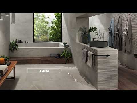 Klif Silver Porcelain Floor Tile Product Video