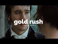 emma + pride and prejudice — gold rush by taylor swift