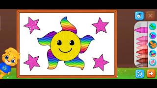 Kids Coloring Game Lucas and Friends Gameplay