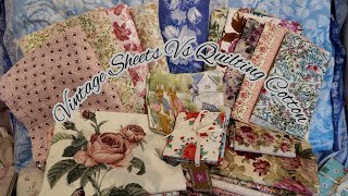 Why I Use Vintage Sheets To Make My Quilts