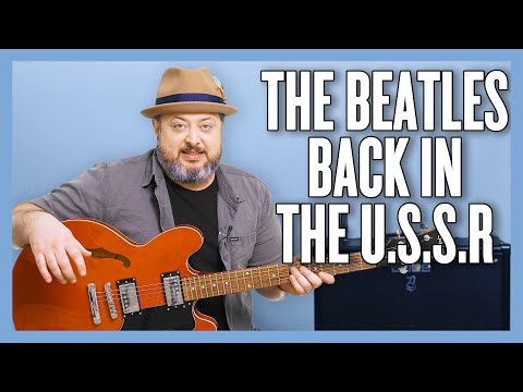 The Beatles Back in the U.S.S.R. Guitar Lesson + Tutorial
