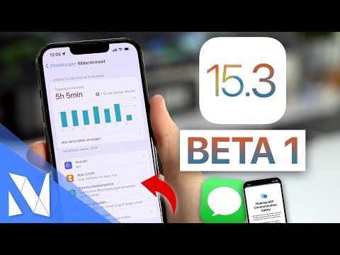 iOS 15.3 Beta 1 - Was ist neu? (Bug fixes, Kommunikationsschutz & mehr!) | Nils-Hendrik Welk