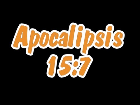 Apocalipsis 15:7
