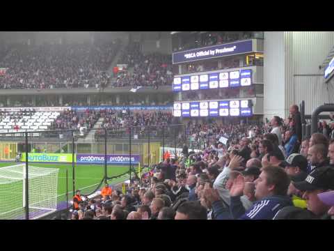 Anderlecht-Genk Atmosphere in the stadium Wasyl
