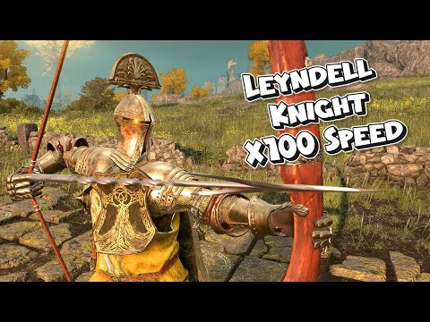 Hyperspeed Leyndell Knight VS Bosses - Arrows Deal Crazy Damage - Elden Ring Shadow of The Erdtree