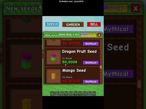 Admin Abuse in Grow a Garden #growagarden #roblox