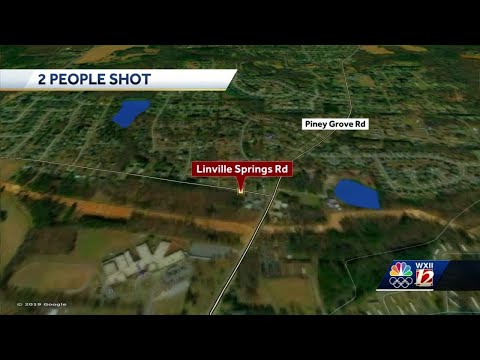 Two people rushed to hospital after shooting in Kernersville Video