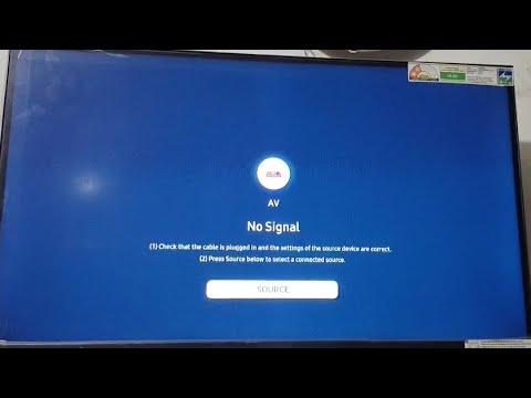 Samsung Tv No Signal Problem || Samsung Tv No Signal Problem solution