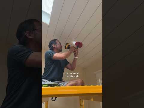 I had a ton of shiplap in my garage for a year- and knew my SIL wanted to do this project in her