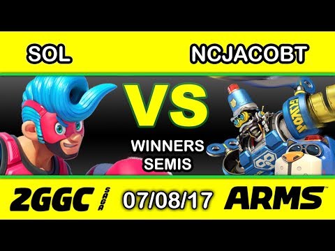 2GGC: ARMS Saga - Noble | Sol (Spring Man) Vs. NCJacobT (Byte & Barq) - Winners Semis