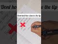 Target Improve Handwriting In Just 30 Days Day 28 Tip1 How To Hold A Pen Cursive Handwriting