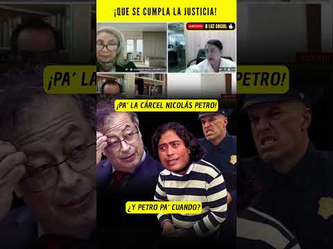 ¡POR FIN LA JUSTICIA PIDE CÁRCEL PARA NICOLÁS PETRO! ¿Y EL PAPÁ? #colombia #noticias #petro