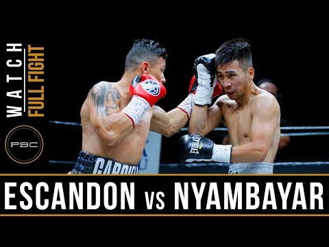 Escandon vs Nyambayar Highlights: May 26, 2018 - PBC on FS1